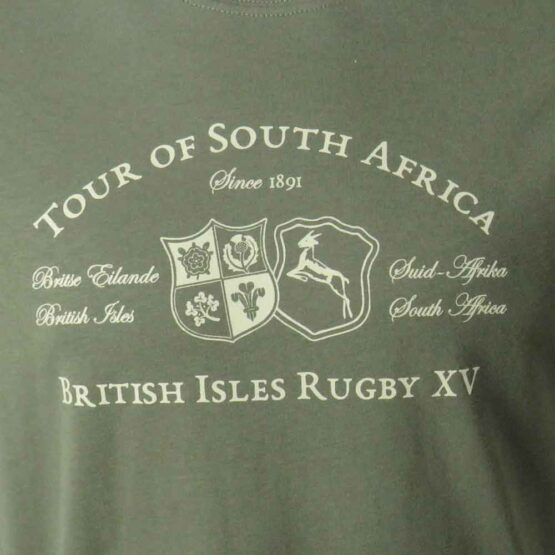 Vintage Rugby Springbok British Isles Rugby T-Shirt 1924 - Afbeelding 3