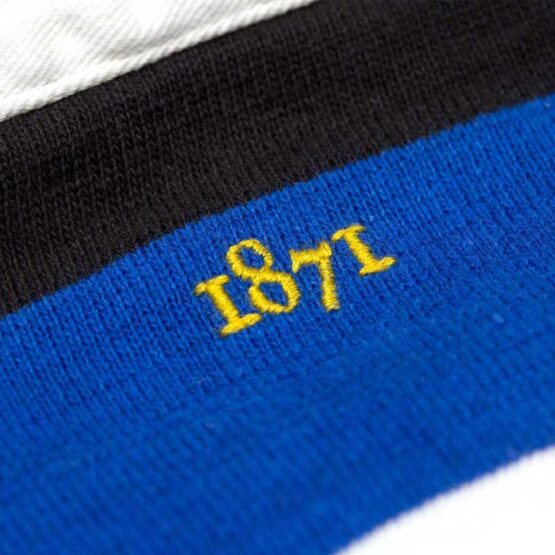 CLASSIC BLACK, BLUE & WHITE 1871 RUGBY SHIRT - Afbeelding 3