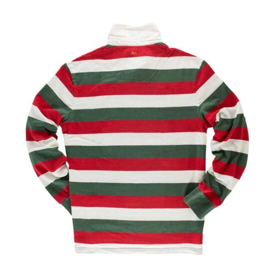 CLASSIC GREEN, RED & WHITE 1871 RUGBY SHIRT - Afbeelding 4