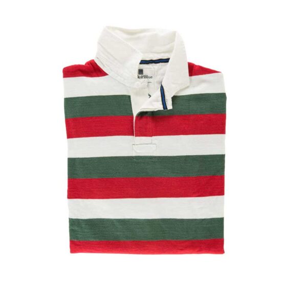 CLASSIC GREEN, RED & WHITE 1871 RUGBY SHIRT - Afbeelding 6