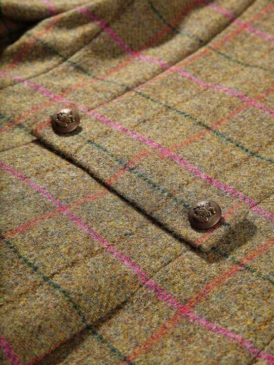 Tweed Damesjasje Louise Jacket - Pink Check - Afbeelding 2