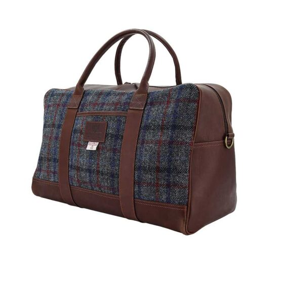 Harris Tweed Lederen Reistas, Finsbay Holdall