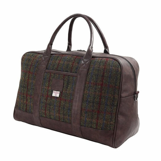 Harris Tweed Tas, Breanais PU Holdall - Afbeelding 3