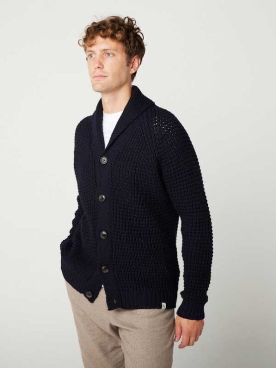 Peregrine,Waffle Shawl Cardigan - Afbeelding 3