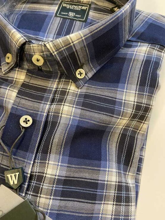 Shirt Wellington, Blue Check - Afbeelding 2