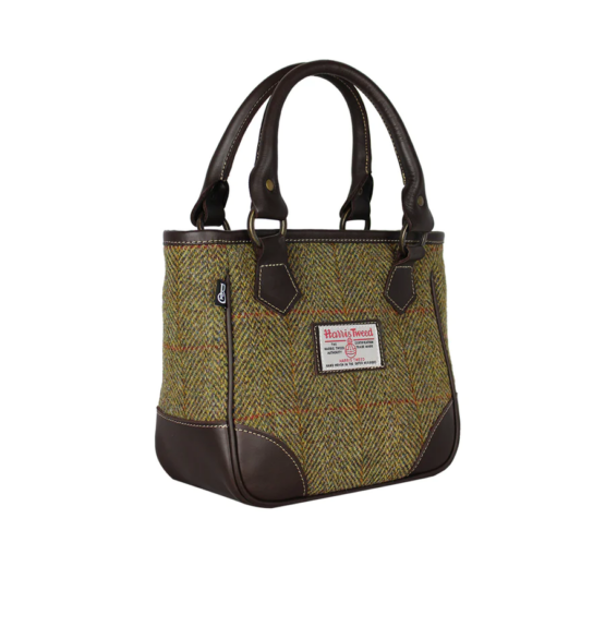 Bucktrout York Handbag Mustard Check