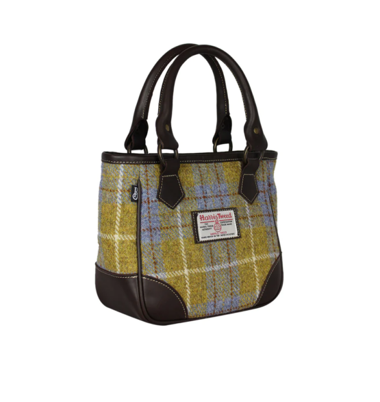 Bucktrout York Handbag Yellow Check