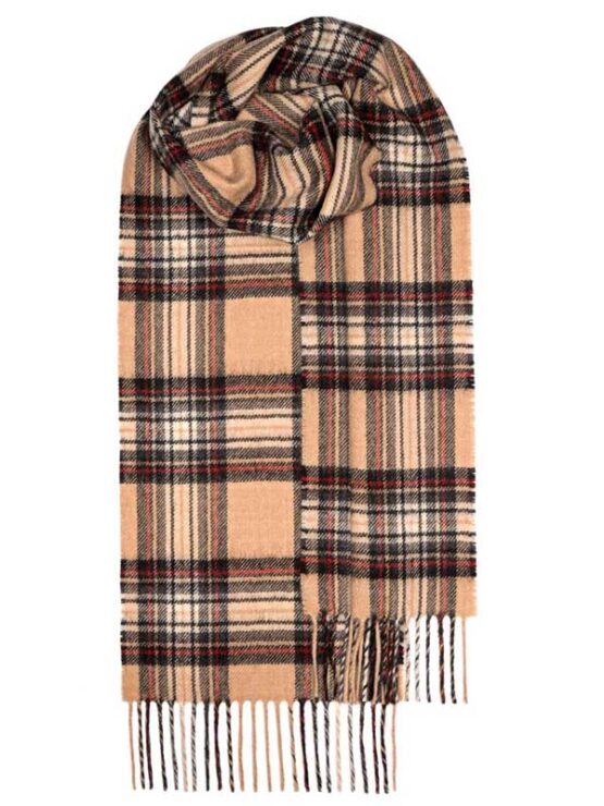 Lamswollen Shawl, Stewart Camel