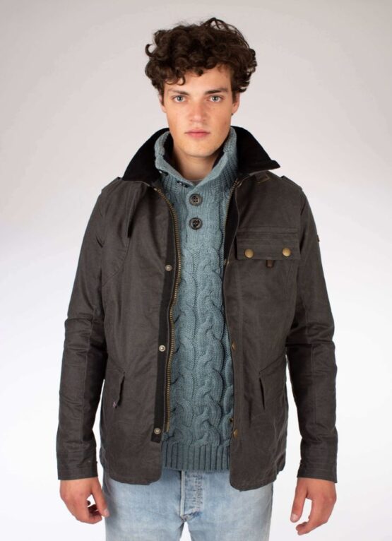 Waxcoat, Gunmetal Blauw - Afbeelding 2