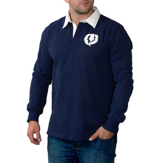 Vintage Scotland Rugby Shirt Rugby Union Jersey - Afbeelding 4