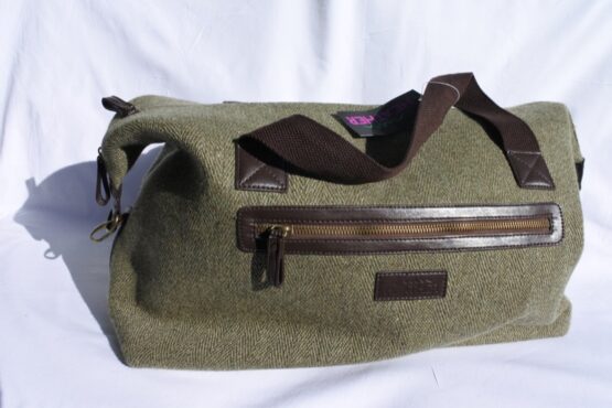 Weekend tas, Tweed stof - Afbeelding 2
