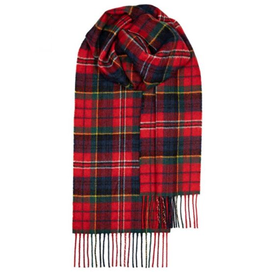 Lamswollen Shawl, MacPherson Clan Modern