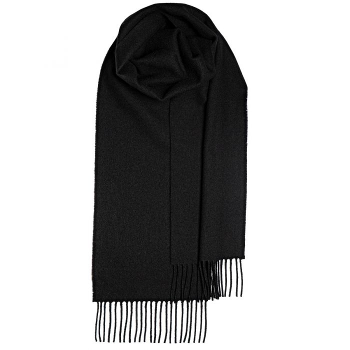 Lamswollen_Shawl__Black_Plain