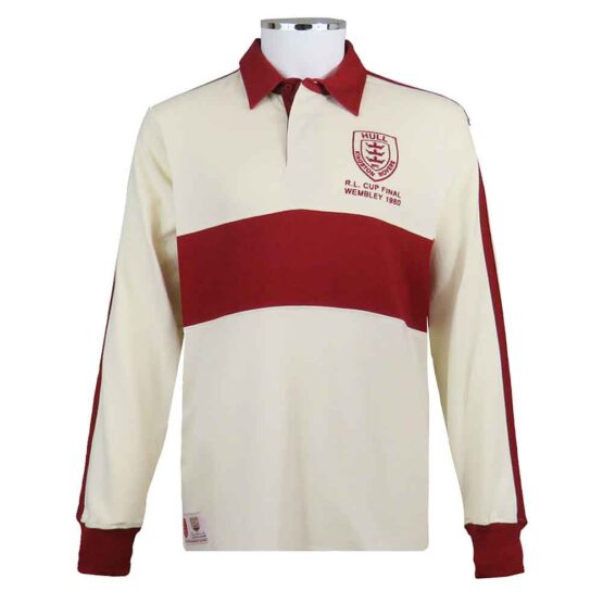 Hull KR Rugby League Shirt Wembley 1980