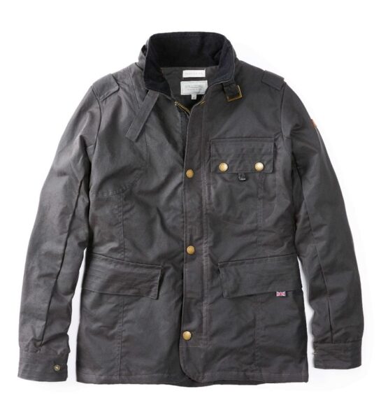 Waxcoat, Gunmetal Blauw