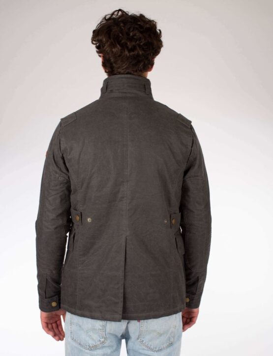 Waxcoat, Gunmetal Blauw - Afbeelding 4