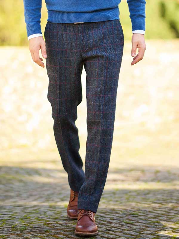 Harris_Tweed_Pantalon_Mr__Miller_In_Scottish_Blue