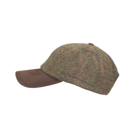 Harris Tweed Cap,Green 633 - Afbeelding 2