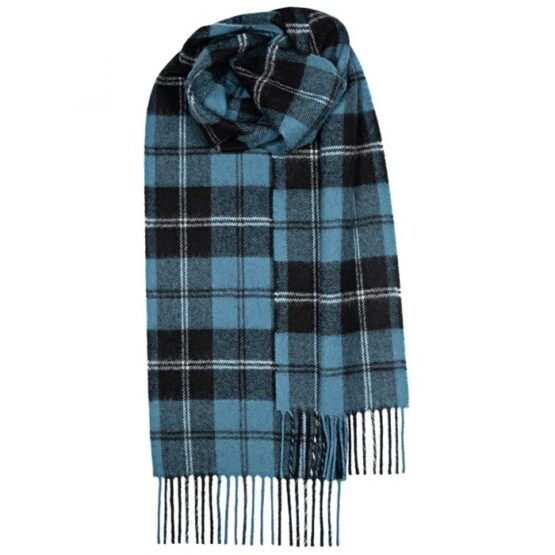 Lamswollen Shawl, Ramsay Blue Ancient