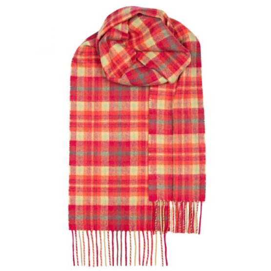 Lamswollen Shawl, Highland Rose