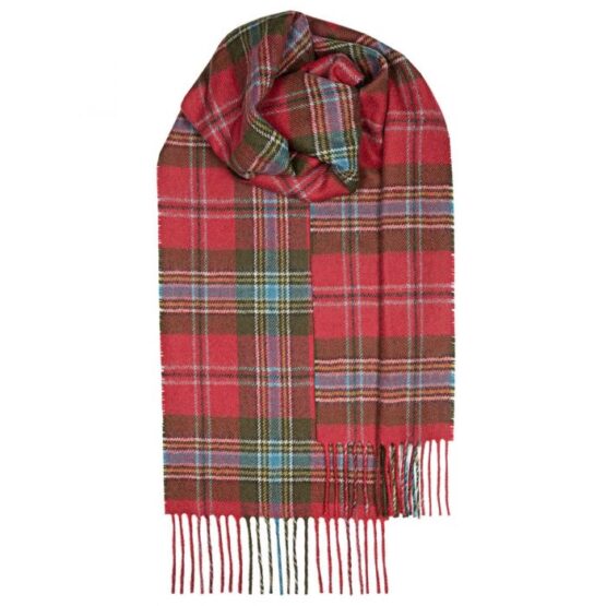 Lamswollen Shawl, MacLean of Duart Weathered