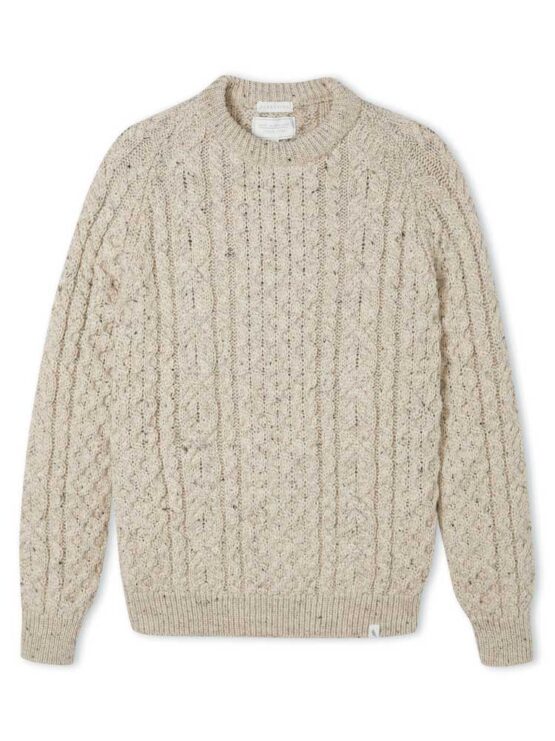 Pullover, Hudson Aran Jumper Skiddaw