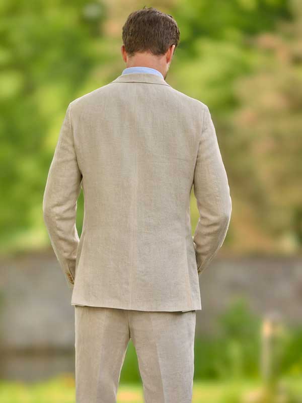 Linnen Jasje London Nature - Afbeelding 4