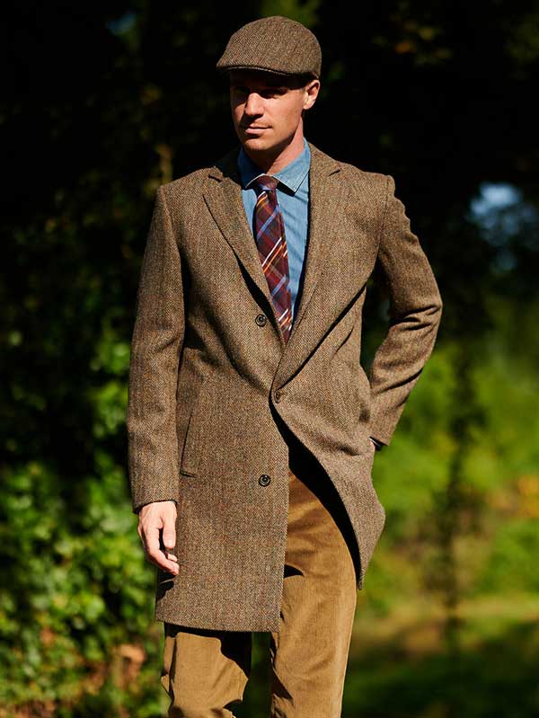 Harris_Tweed_Overjas__Evergreen