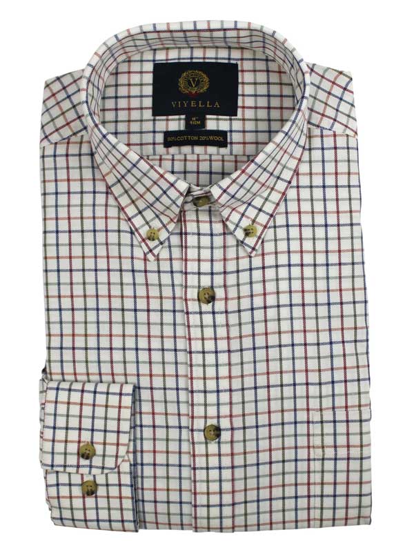 Viyella_Shirt__Medium_Tattersall_Plum