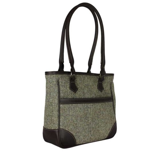 Harris Tweed Shire Bag Lovat Herringbone - Afbeelding 2