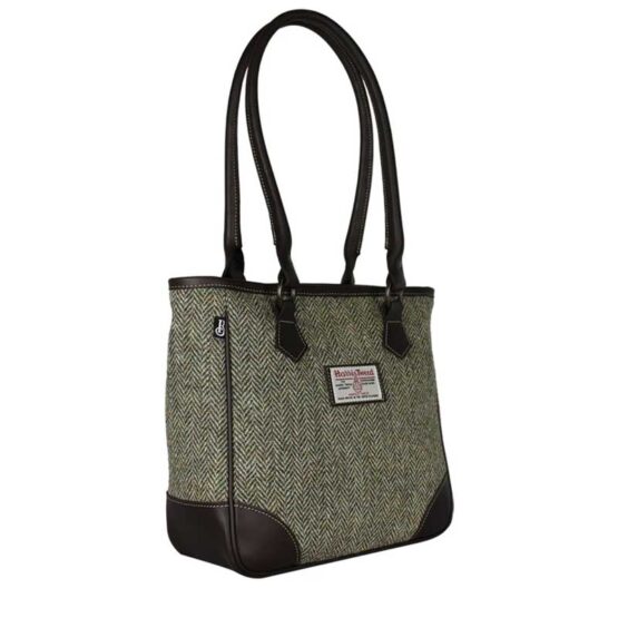 Harris Tweed Shire Bag Lovat Herringbone