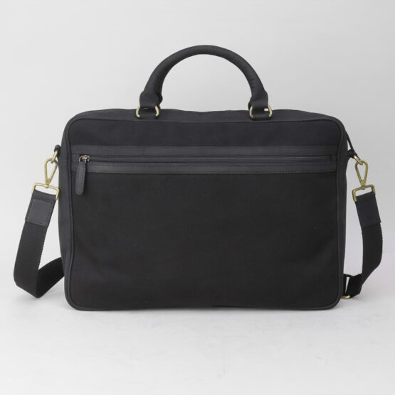 Grey Harris Tweed Briefcase - Afbeelding 4