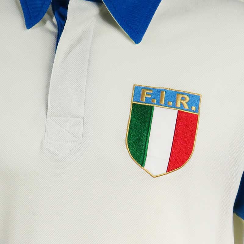 Italy Rugby Vintage Polo - Afbeelding 3