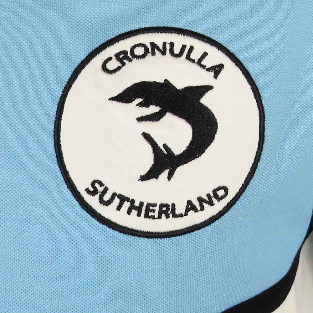 Cronulla Rugby League Shirt 1957 Polo Vintage 1976 - Afbeelding 3