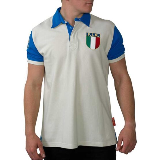Italy Rugby Vintage Polo - Afbeelding 2