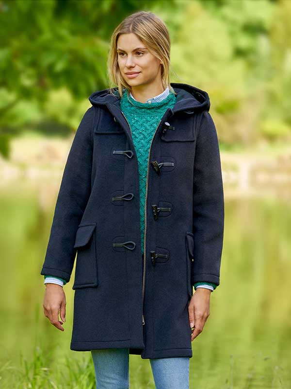Dames_Dufflecoat_In_Navy