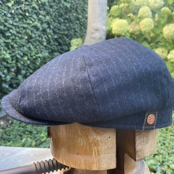 Mayser Bakerboy Cap, Marine gestreept