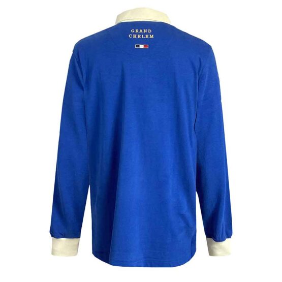 France 1968 Rugby Shirt Blue - Afbeelding 2