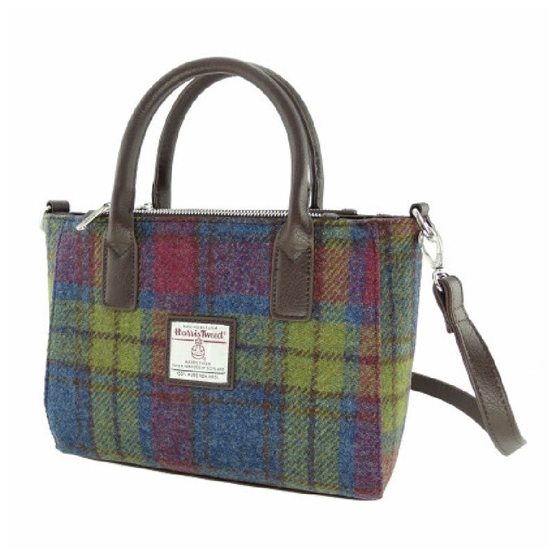 Harris_Tweed__Brora__Small_Tote_in_Multi_Colour_Tartan