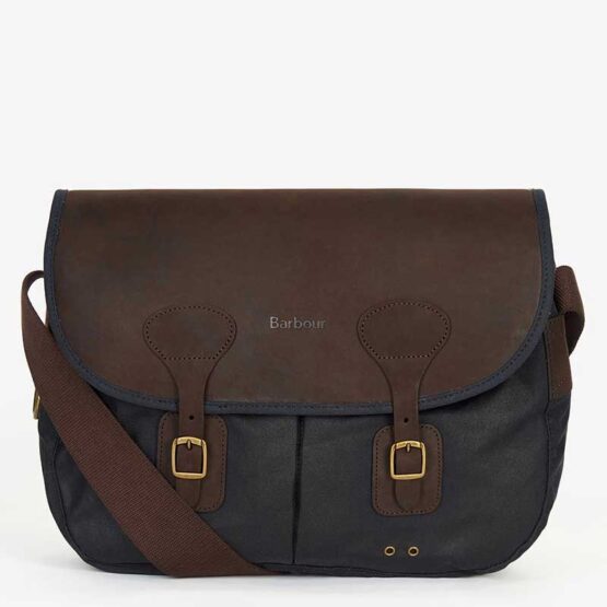 Barbour Wax Leather Tarras Bag