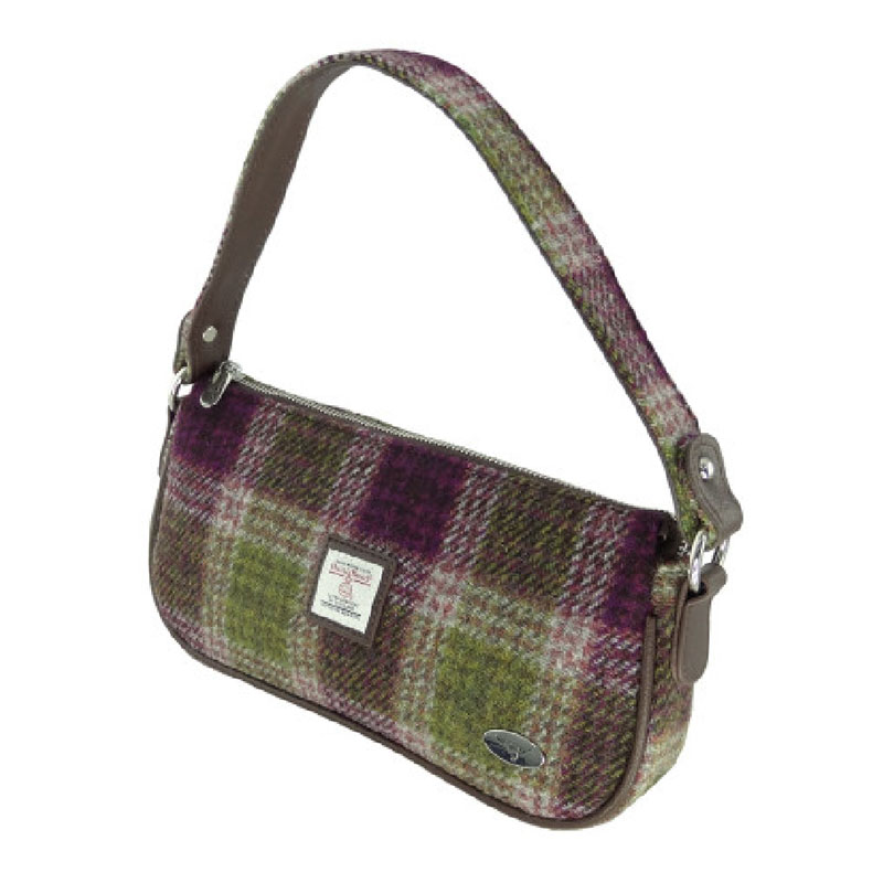 Harris_Tweed__Duchray__Baguette_Bag_in_Heather_Check