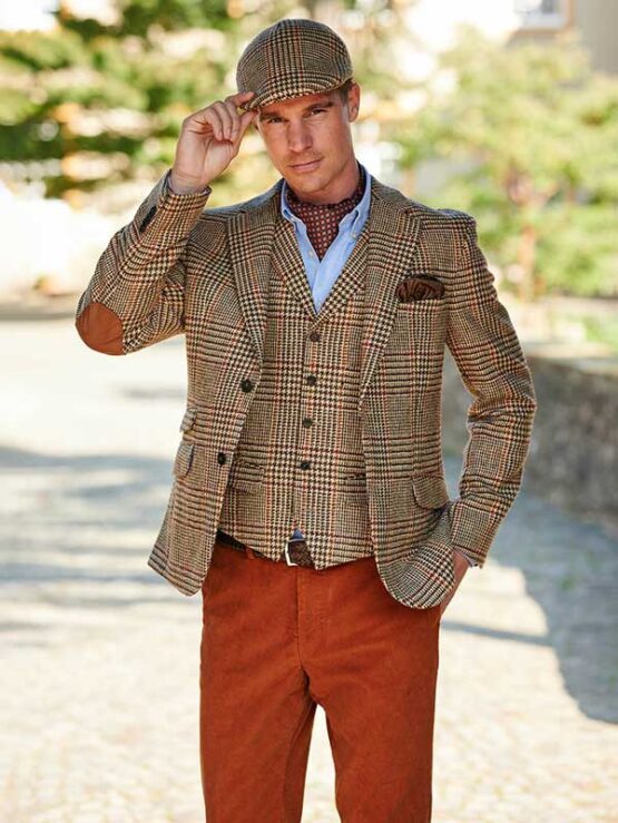 Harris Tweed Jacket Scot Check 625