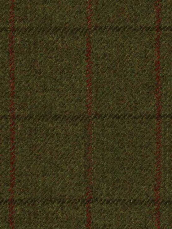 Harris Tweed Pantalon Green Overcheck 633 - Afbeelding 3