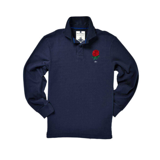England 1871 Rugby Shirt – Navy-navy
