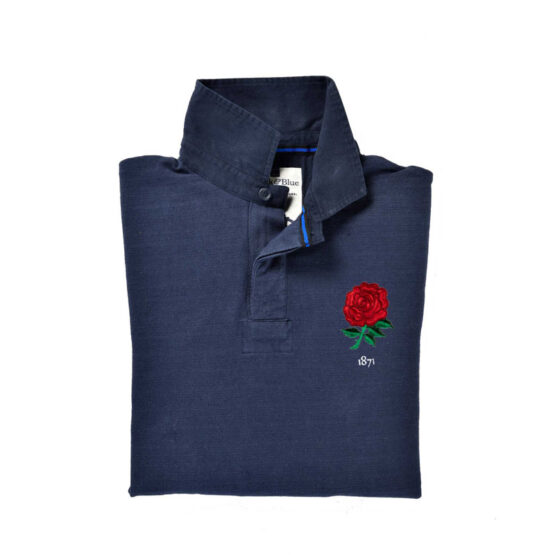 England 1871 Rugby Shirt – Navy-navy - Afbeelding 2