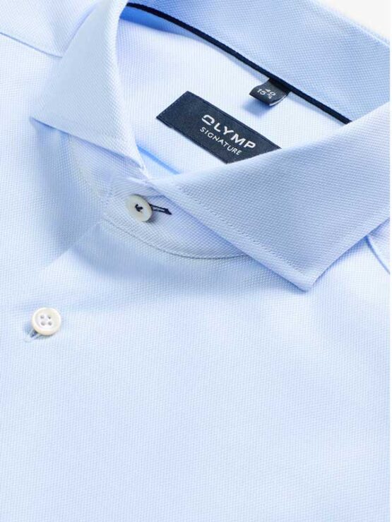 Overhemd Olymp Signature Licht Blauw - Afbeelding 2
