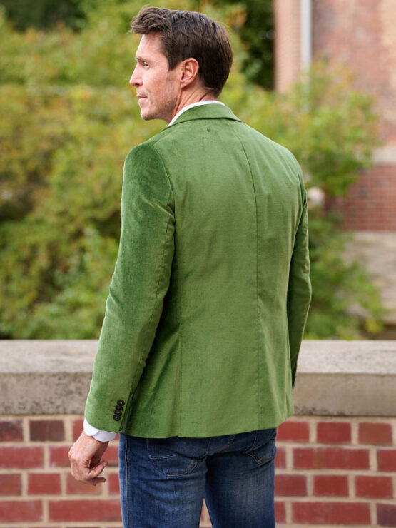 Velours Colbert Wellington Olive - Afbeelding 2