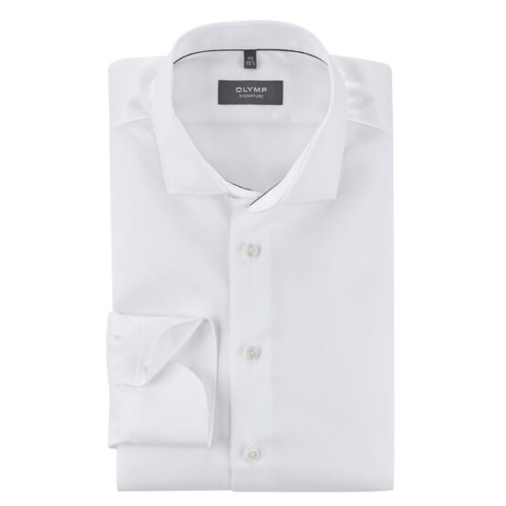 OLYMP SIGNATURE, tailored fit, Wit