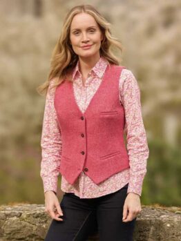 Wellington Harris Tweed Dames Vestje 540