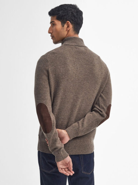 Barbour Essential Patch Half Zip Knitted Jumper - Afbeelding 3